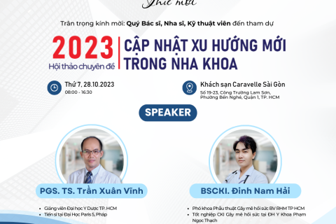 Hội thảo cập nhập xu hướng mới trong nha khoa 2023