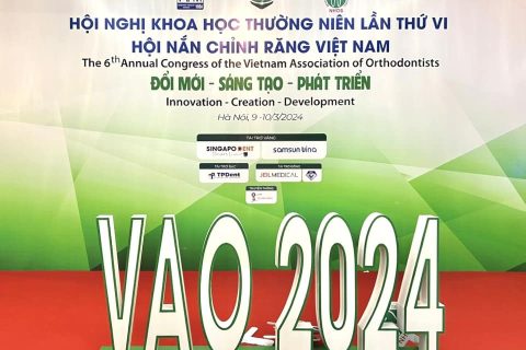 VAO 2024 - Hội nghị khoa học lần thứ VI - Hội nắn chỉnh răng Việt Nam